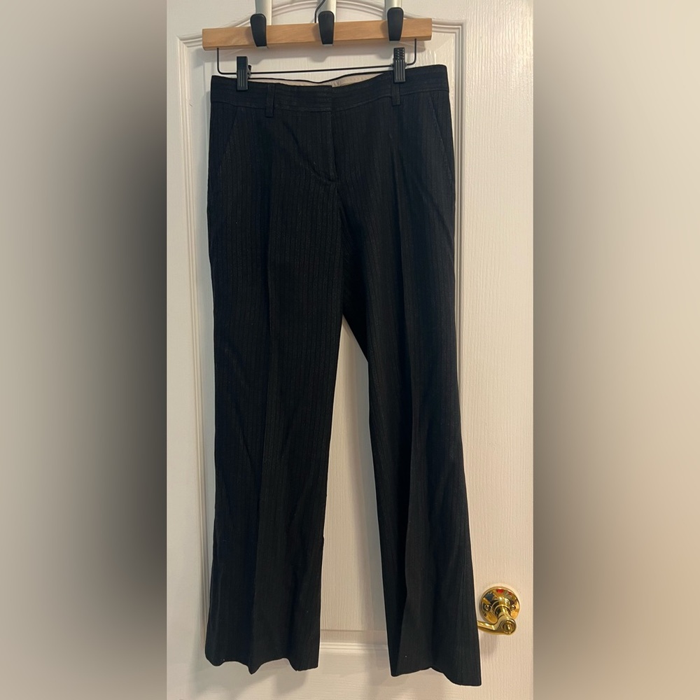 Theory size 4 wool stripes dress pants